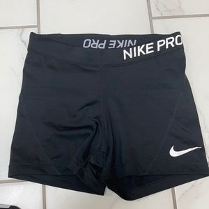 Nike pro spandex shorts
